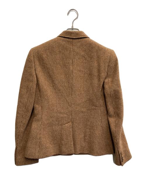 RALPH LAUREN（ラルフローレン）RALPH LAUREN (ラルフローレン) ウールテーラードジャケット ブラウン サイズ:11の古着・服飾アイテム