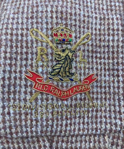 RALPH LAUREN（ラルフローレン）RALPH LAUREN (ラルフローレン) ウールテーラードジャケット ブラウン サイズ:11の古着・服飾アイテム