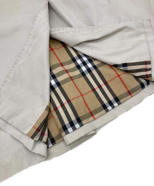 Burberry's（バーバリーズ）Burberry's (バーバリーズ) 裏ノバチェックトレンチコート ホワイト サイズ:不明の古着・服飾アイテム