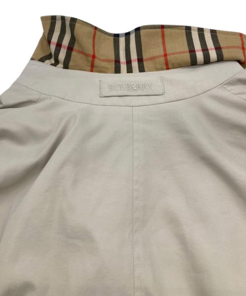 Burberry's（バーバリーズ）Burberry's (バーバリーズ) 裏ノバチェックトレンチコート ホワイト サイズ:不明の古着・服飾アイテム