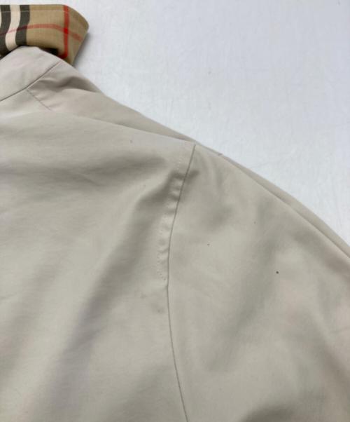 Burberry's（バーバリーズ）Burberry's (バーバリーズ) 裏ノバチェックトレンチコート ホワイト サイズ:不明の古着・服飾アイテム