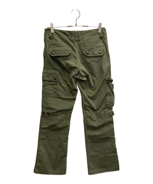 HALB（ハルプ）HALB (ハルプ) カーゴギミックパンツ オリーブ サイズ:Sの古着・服飾アイテム
