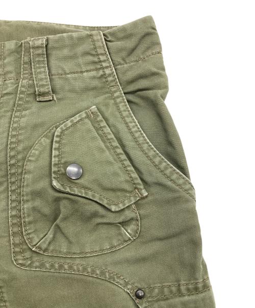 HALB（ハルプ）HALB (ハルプ) カーゴギミックパンツ オリーブ サイズ:Sの古着・服飾アイテム