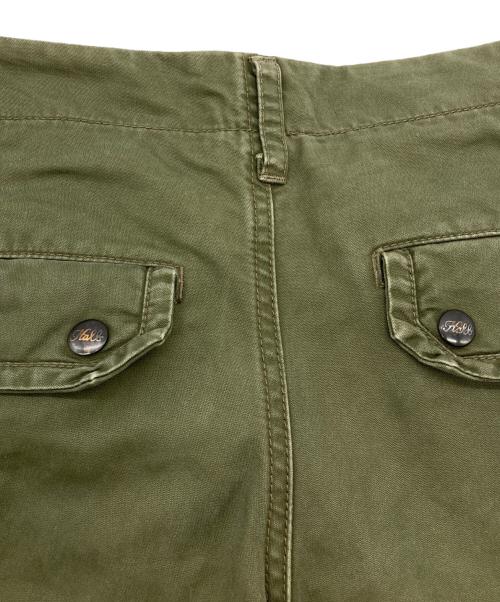 HALB（ハルプ）HALB (ハルプ) カーゴギミックパンツ オリーブ サイズ:Sの古着・服飾アイテム