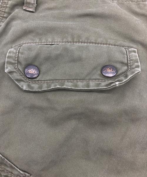 HALB（ハルプ）HALB (ハルプ) カーゴギミックパンツ オリーブ サイズ:Sの古着・服飾アイテム