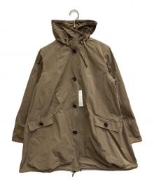 Cotton House Aya（コットンハウス アヤ）の古着「スタンドカラー4Bジャケット」｜ブラウン