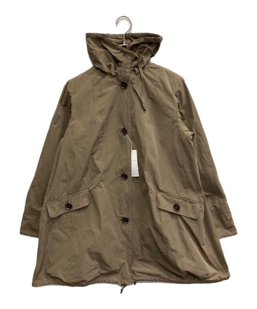 Cotton House Aya（コットンハウス アヤ）Cotton House Aya (コットンハウス アヤ) スタンドカラー4Bジャケット ブラウン サイズ:Mの古着・服飾アイテム