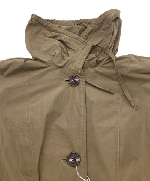 Cotton House Aya（コットンハウス アヤ）Cotton House Aya (コットンハウス アヤ) スタンドカラー4Bジャケット ブラウン サイズ:Mの古着・服飾アイテム