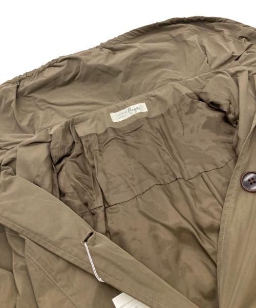 Cotton House Aya（コットンハウス アヤ）Cotton House Aya (コットンハウス アヤ) スタンドカラー4Bジャケット ブラウン サイズ:Mの古着・服飾アイテム