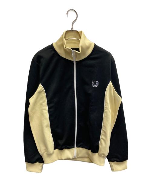 FRED PERRY（フレッドペリー）FRED PERRY (フレッドペリー) トラックジャケット ベージュ×ブラック サイズ:Sの古着・服飾アイテム