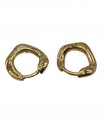 MARIA BLACKマリアブラック）の古着「Huggie Pierced Earrings」｜ゴールド