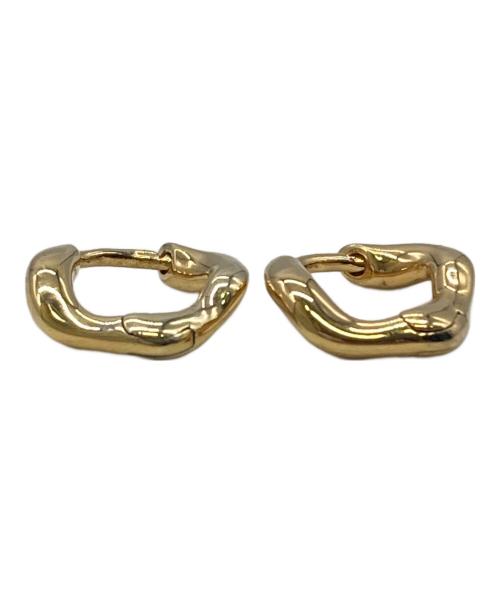 MARIA BLACK（マリアブラック）MARIA BLACK (マリアブラック) Huggie Pierced Earrings ゴールドの古着・服飾アイテム
