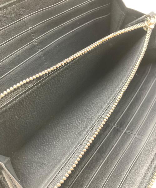 土屋鞄（ツチヤカバン）土屋鞄 (ツチヤカバン) ニッティング長財布 ブラックの古着・服飾アイテム