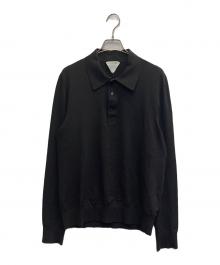 BOTTEGA VENETA（ボッテガベネタ）の古着「ポロシャツ」｜ブラック