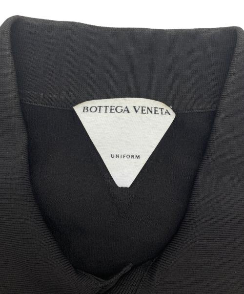 BOTTEGA VENETA（ボッテガベネタ）BOTTEGA VENETA (ボッテガベネタ) ポロシャツ ブラック サイズ:Mの古着・服飾アイテム