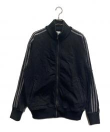 adidas（アディダス）の古着「アディカラー デニム ファイヤーバード トラックトップ」｜グレー