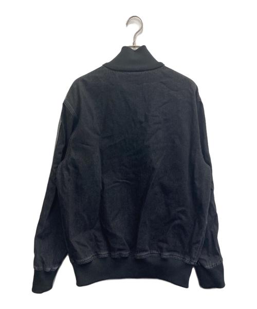 adidas（アディダス）adidas (アディダス) アディカラー デニム ファイヤーバード トラックトップ グレー サイズ:Mの古着・服飾アイテム
