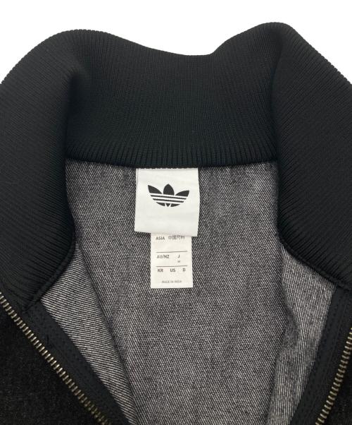 adidas（アディダス）adidas (アディダス) アディカラー デニム ファイヤーバード トラックトップ グレー サイズ:Mの古着・服飾アイテム