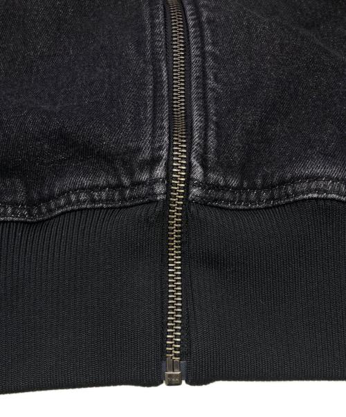 adidas（アディダス）adidas (アディダス) アディカラー デニム ファイヤーバード トラックトップ グレー サイズ:Mの古着・服飾アイテム