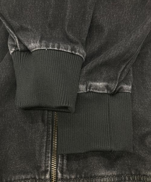 adidas（アディダス）adidas (アディダス) アディカラー デニム ファイヤーバード トラックトップ グレー サイズ:Mの古着・服飾アイテム