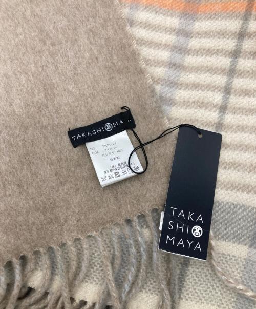 TAKASHIMAYA（高島屋）TAKASHIMAYA (高島屋) カシミアマフラー 未使用品の古着・服飾アイテム