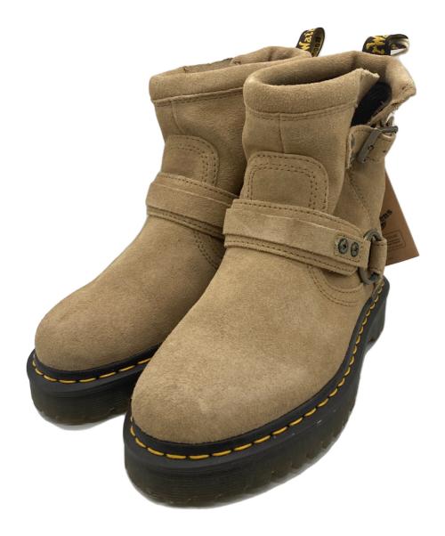 Dr.Martens（ドクターマーチン）Dr.Martens (ドクターマーチン) ANISTONE HARNESS アンクル ブーツ ブラウン サイズ:UK4の古着・服飾アイテム