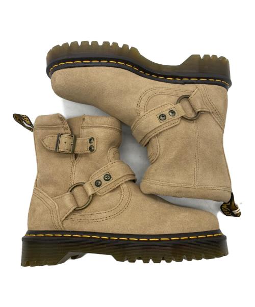 Dr.Martens（ドクターマーチン）Dr.Martens (ドクターマーチン) ANISTONE HARNESS アンクル ブーツ ブラウン サイズ:UK4の古着・服飾アイテム