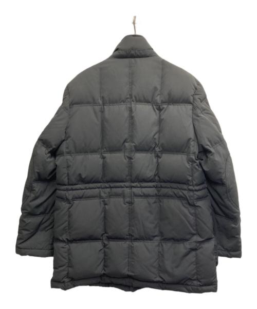 J.PRESS（ジェイプレス）J.PRESS (ジェイプレス) 襟コーデュロイダウンジャケット ブラック サイズ:LLの古着・服飾アイテム
