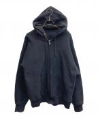 CAMBERキャンバー）の古着「裏起毛ジップパーカー」｜ブラック