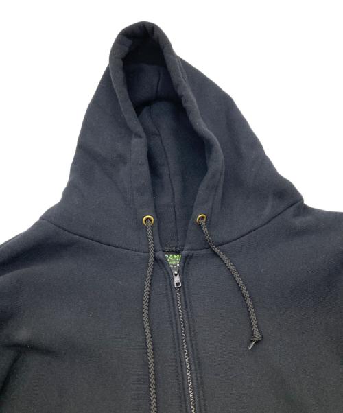 CAMBER（キャンバー）CAMBER (キャンバー) 裏起毛ジップパーカー ブラック サイズ:XLの古着・服飾アイテム
