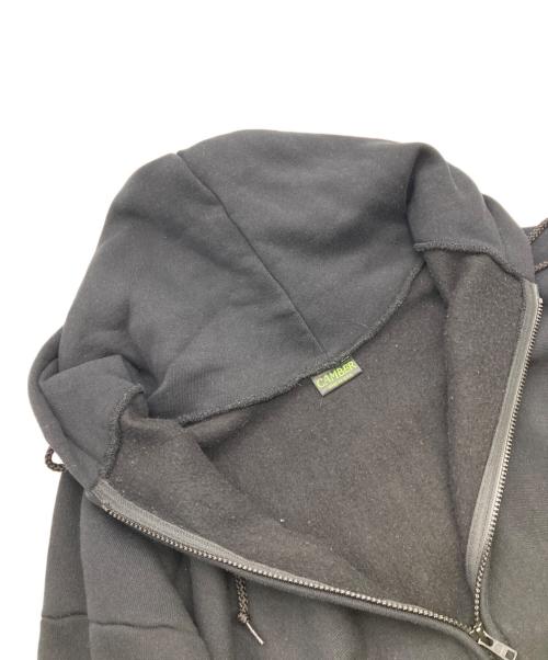 CAMBER（キャンバー）CAMBER (キャンバー) 裏起毛ジップパーカー ブラック サイズ:XLの古着・服飾アイテム