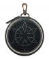 FLAGSTUFF（フラグスタフ）の古着「10th Anniversary Circle Pouch Coin Case」｜ブラック×グレー