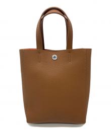 ORCIVAL（オーシバル）の古着「DFT LEATHER SHOULDER BAG SMALL」｜ブラウン