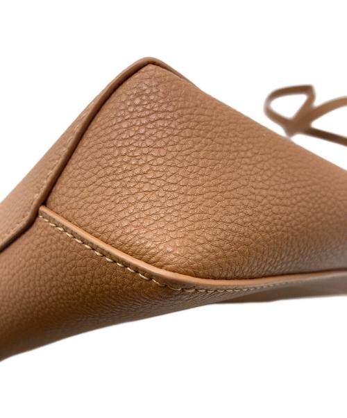 ORCIVAL（オーシバル）ORCIVAL (オーシバル) DFT LEATHER SHOULDER BAG SMALL ブラウンの古着・服飾アイテム