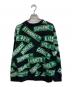 Supreme (シュプリーム) Street Signs Sweater グリーン×ブラック サイズ:M：10000円