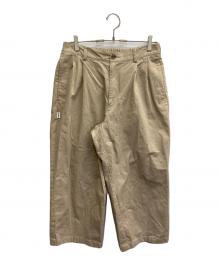SQUEEZED DESIGN（スクイーズ デザイン）の古着「2TUCK CHINO」｜ベージュ