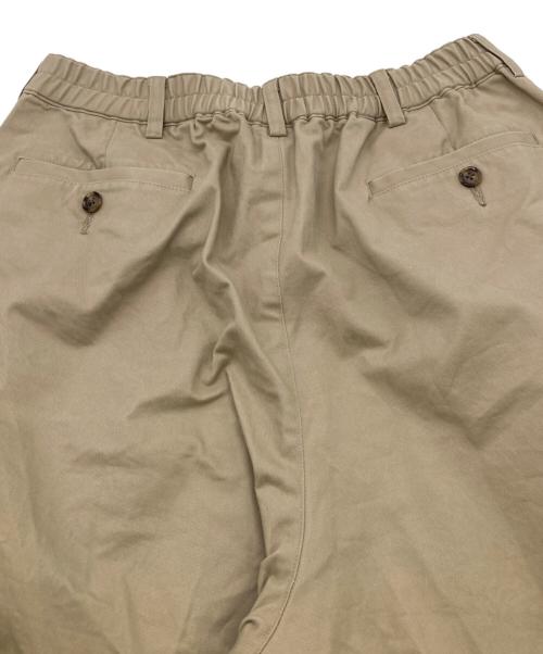 SQUEEZED DESIGN（スクイーズ デザイン）SQUEEZED DESIGN (スクイーズ デザイン) 2TUCK CHINO ベージュ サイズ:W34の古着・服飾アイテム