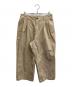 SQUEEZED DESIGN（スクイーズ デザイン）の古着「2TUCK CHINO」｜ベージュ