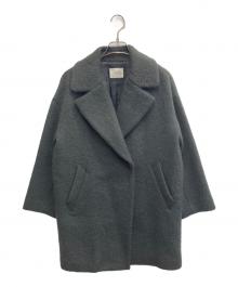 IENA（イエナ）の古着「ウールモヘヤシャギーコート」｜グレー