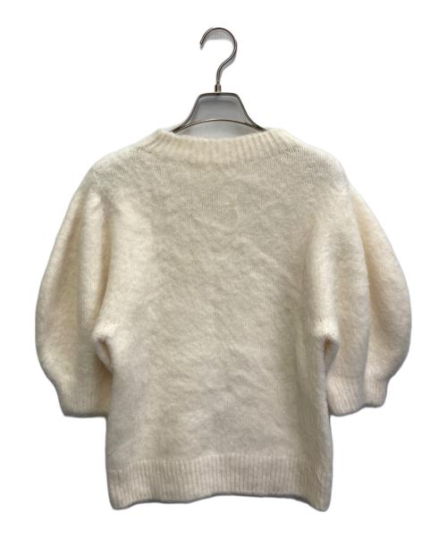 EFFE BEAMS（エッフェ ビームス）EFFE BEAMS (エッフェ ビームス) アルパカウール ボリュームスリーブ ニット ベージュ サイズ:-の古着・服飾アイテム