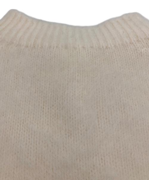 EFFE BEAMS（エッフェ ビームス）EFFE BEAMS (エッフェ ビームス) アルパカウール ボリュームスリーブ ニット ベージュ サイズ:-の古着・服飾アイテム
