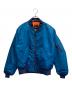 BEAMS（ビームス）の古着「リラックスフィット THERMOLITE(R) MA-1 （撥水）」｜ブルー