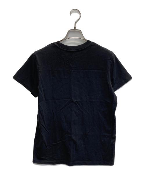 MONCLER（モンクレール）MONCLER (モンクレール) MAGLIA MANICHE CORTE Tee ブラック サイズ:Sの古着・服飾アイテム