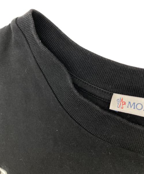 MONCLER（モンクレール）MONCLER (モンクレール) MAGLIA MANICHE CORTE Tee ブラック サイズ:Sの古着・服飾アイテム