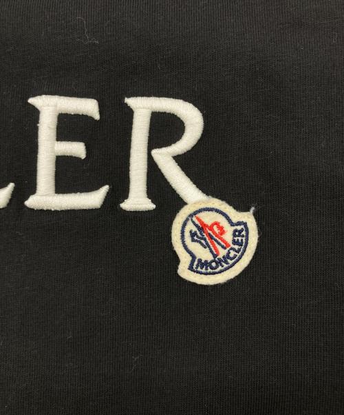 MONCLER（モンクレール）MONCLER (モンクレール) MAGLIA MANICHE CORTE Tee ブラック サイズ:Sの古着・服飾アイテム
