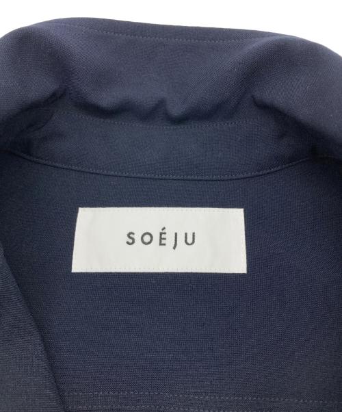 SOEJU（ソージュ）SOEJU (ソージュ) ソフトオックスシャツ ネイビー サイズ:Sの古着・服飾アイテム