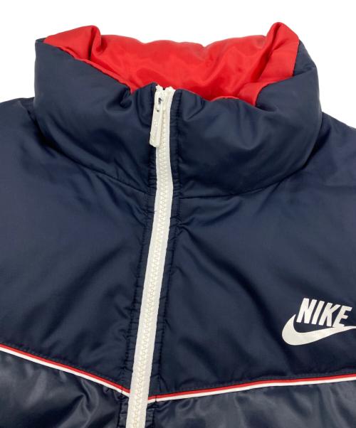NIKE（ナイキ）NIKE (ナイキ) ダウンジャケット ネイビー サイズ:Lの古着・服飾アイテム