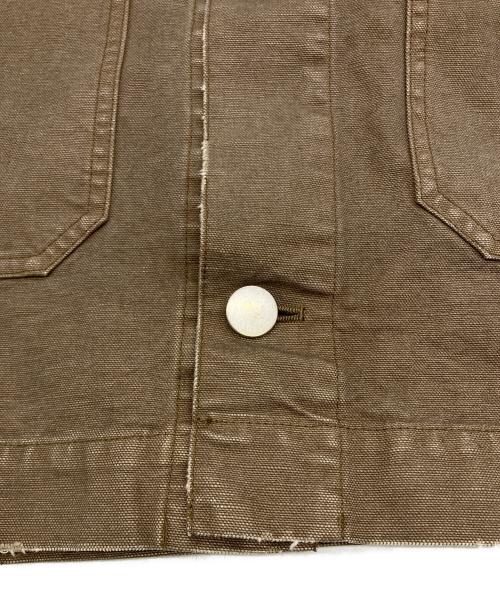 concause（コンコース）concause (コンコース) DUCK COVERALL ブラウン サイズ:5の古着・服飾アイテム