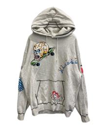 X-LARGE（エクストララージ）の古着「GOOD TIME HOODED SWEATSHIRT」｜グレー