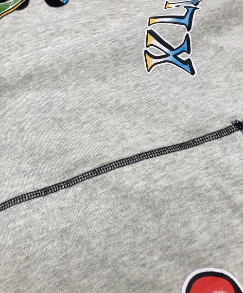 X-LARGE（エクストララージ）X-LARGE (エクストララージ) GOOD TIME HOODED SWEATSHIRT グレー サイズ:Lの古着・服飾アイテム